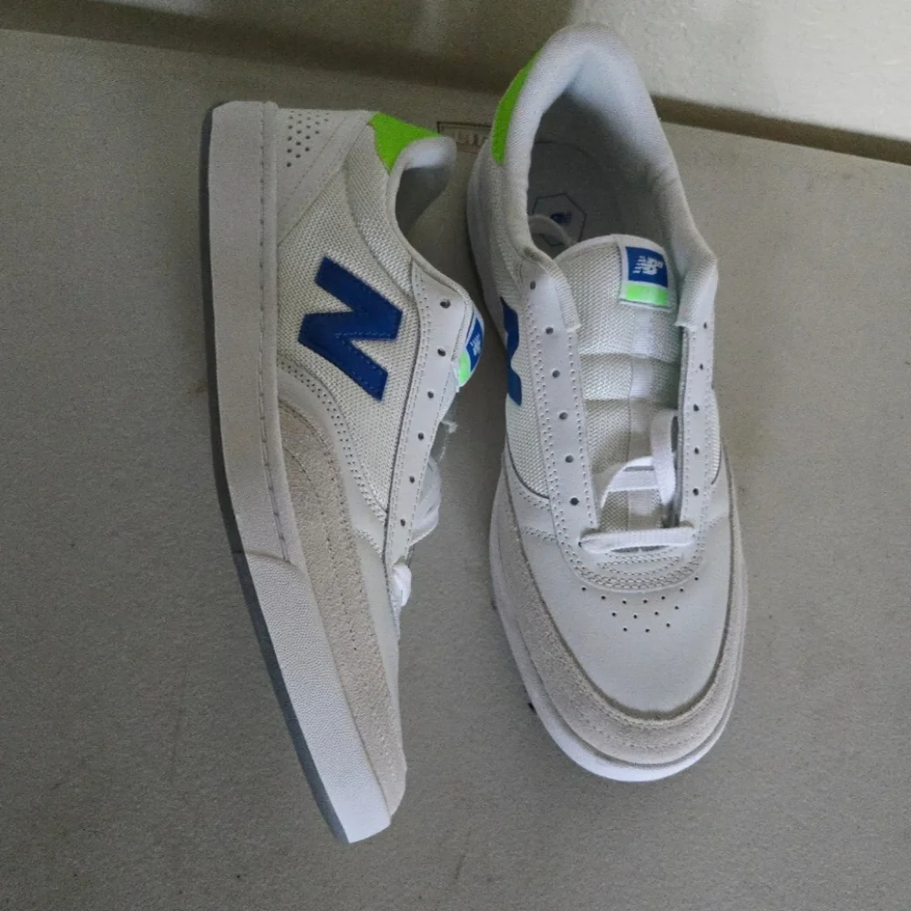 New Balance Numeric 440 Men Size 12 White and Blue NM440SEA 082025 - Picture 2 of 3